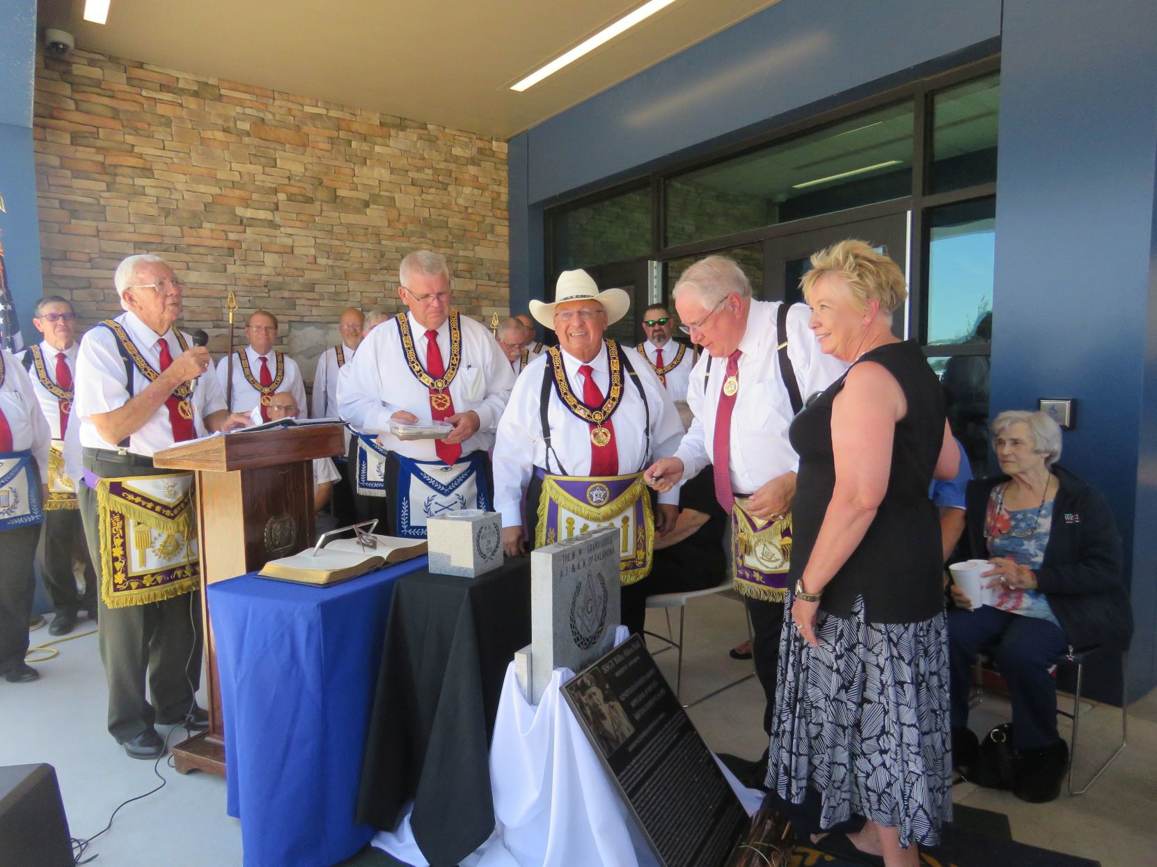 Masonic Cornerstone Ceremony